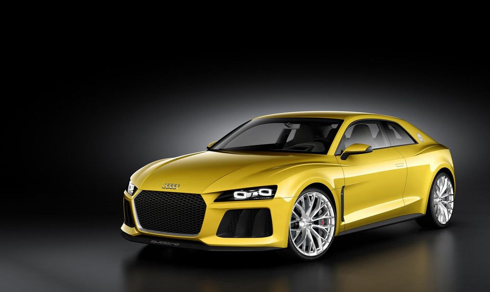 Шоукар Audi Sport quattro concept - дизайнерская идея оригинального купе Quattro 
