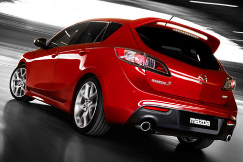 Mazda 3 red
