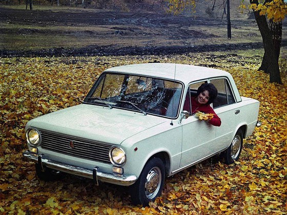 ВАЗ-2101 был слегка видоизмененным Fiat-124, ставшим в 1966 году европейским «Автомобилем года»