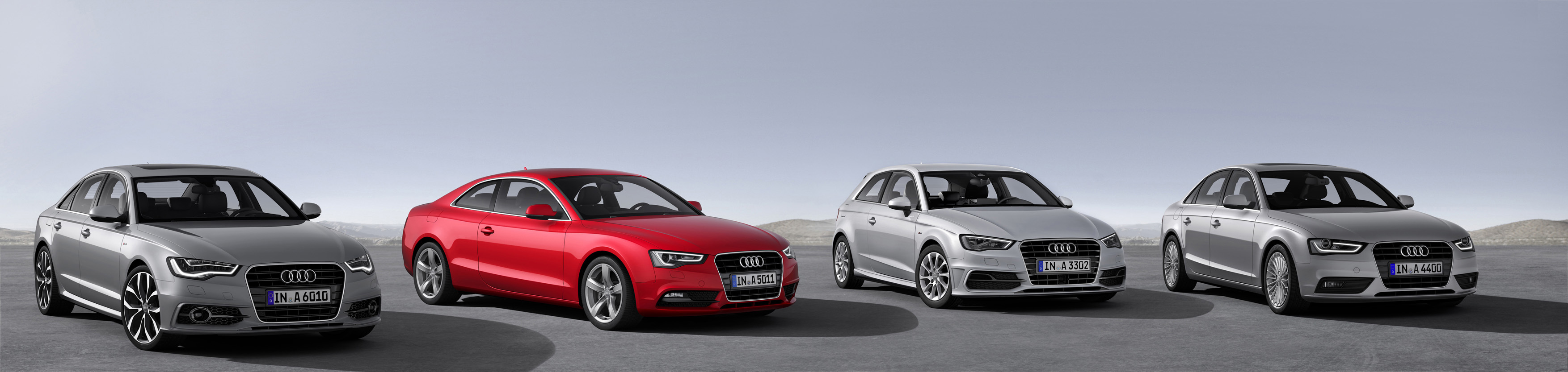 Фото новых моделей ultra от Audi: А4, А5 и А6