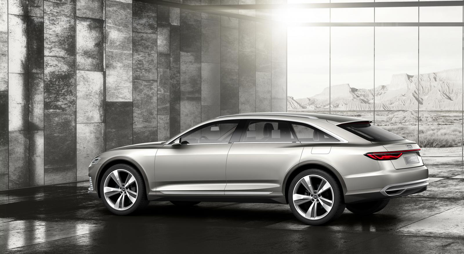Audi представляет концептуальный шоукар Audi prologue allroad