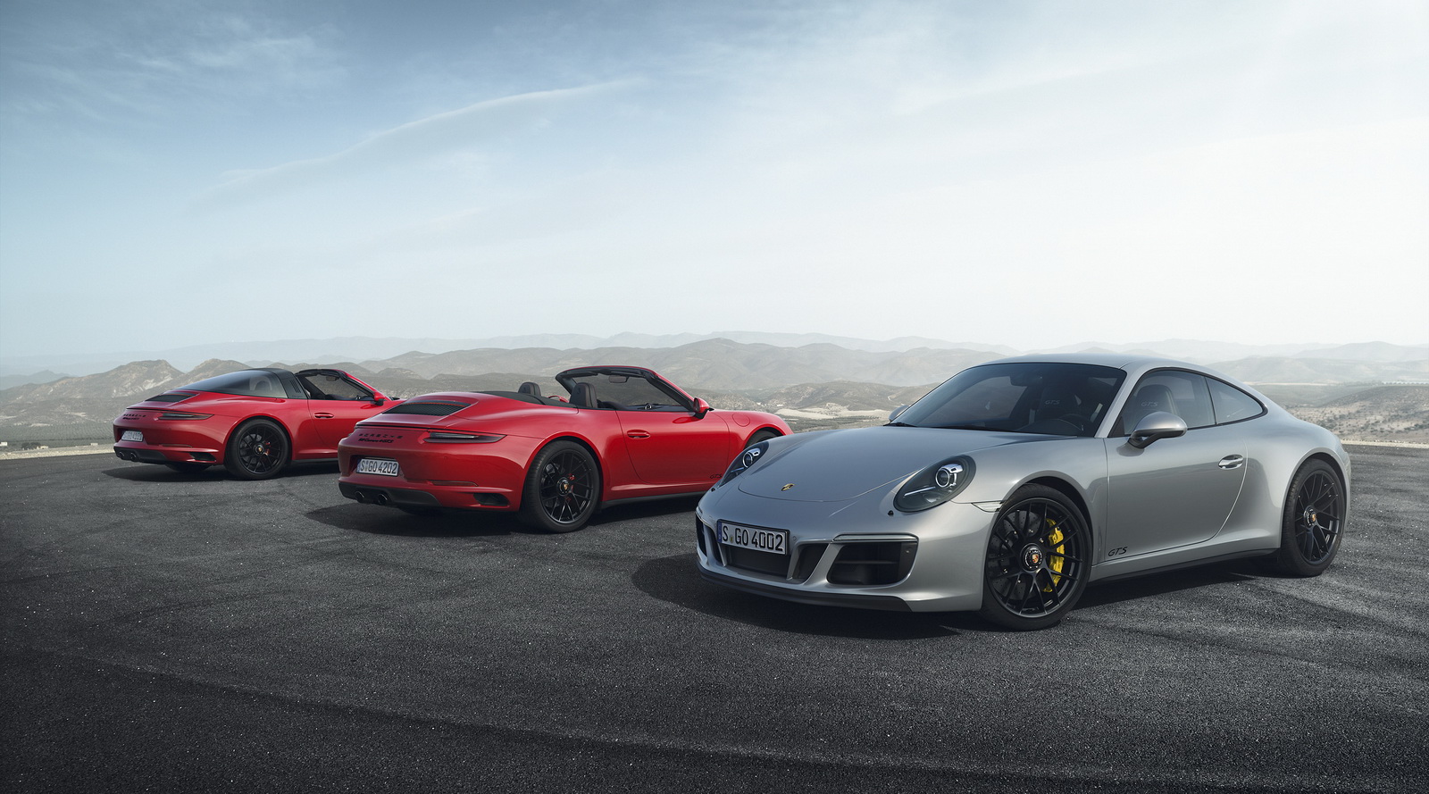 Porsche представляет новое семейство 911 GTS