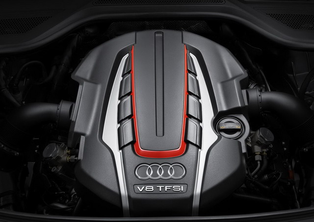 Audi S8 двигатель