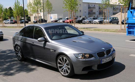 BMW M3 на тестах